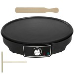 Kabalo Crepe and Pancake Maker Machine Includes Batter Spreader and Spatula 1000W 30cm 12"